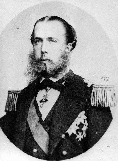 Porträt von Kaiser Maximilian von Mexiko, um 1860er Jahre von French Photographer